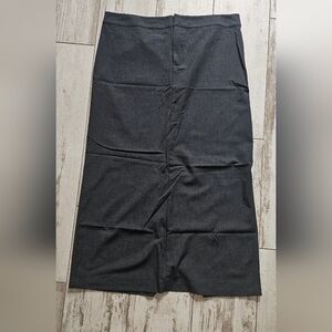 Old Navy Charcoal Pencil Skirt 16